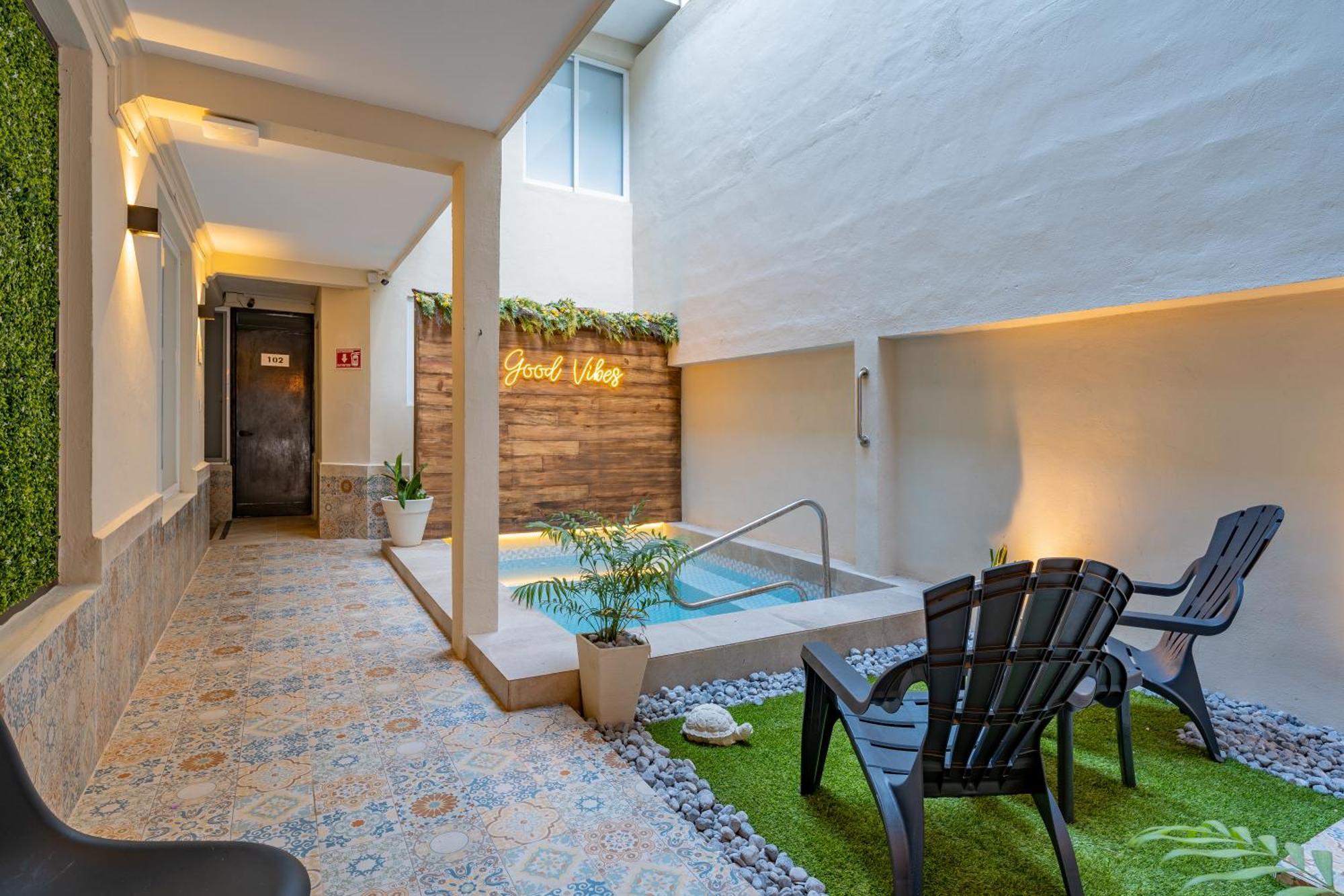 Hotel Brisas 5A Av, Playa Del Carmen Dış mekan fotoğraf